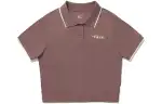 Li Ning Polo Shirt Women's Mud Gray Brown
