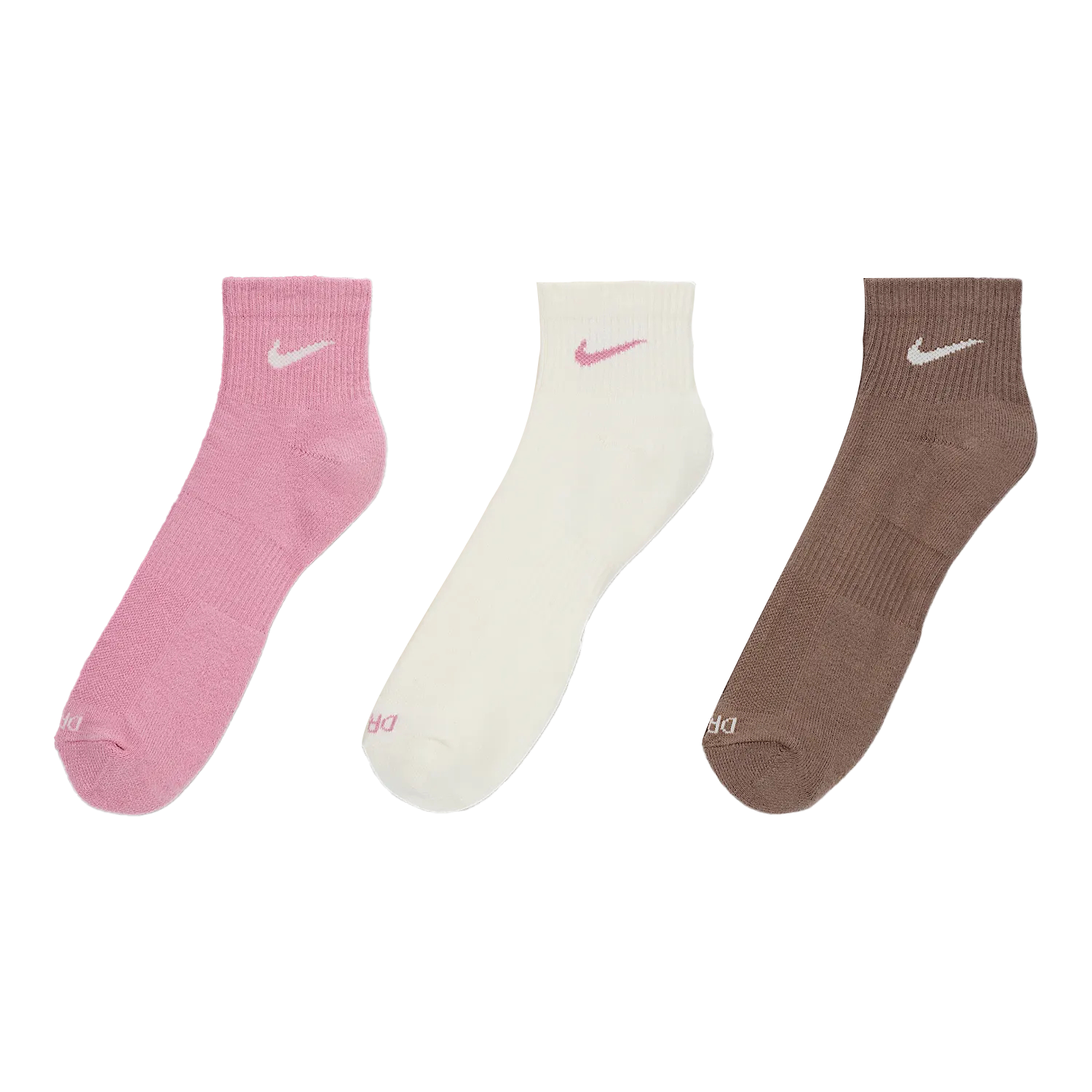 Nike Dri Fit Everyday Plus Ankle Socks Unisex 3 Pack
