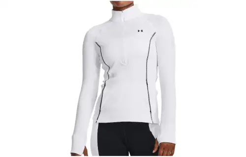 Under Armour Sweatshirts Women's White Half Turtleneck Moderate Other
