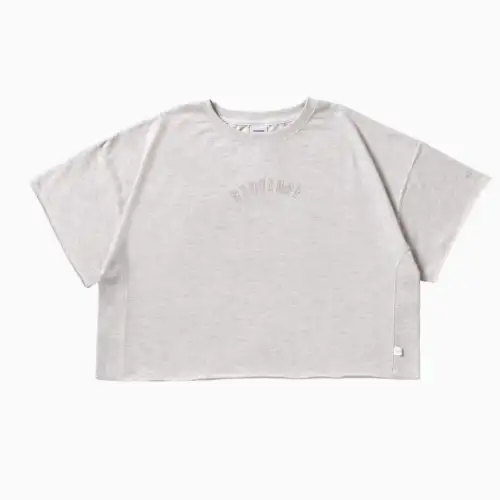 Converse T Shirts Unisex Gray Crew Neck Moderate