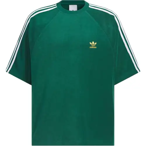 Adidas Originals T Shirt Men's Preppy Green