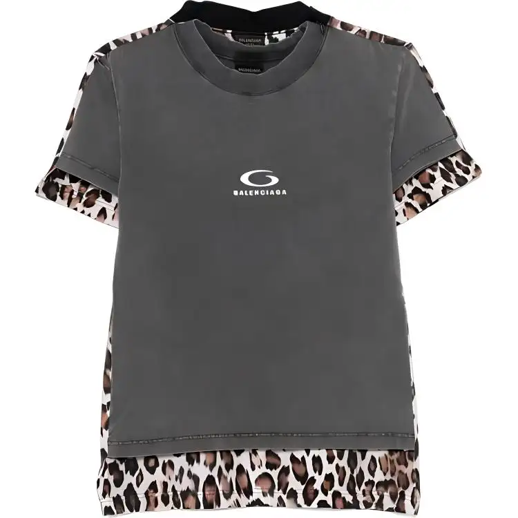 Balenciaga Taped Double T Shirt