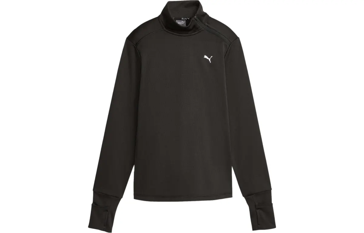 PUMA Sweatshirts Women's Black Stand Collar Moderate Other
