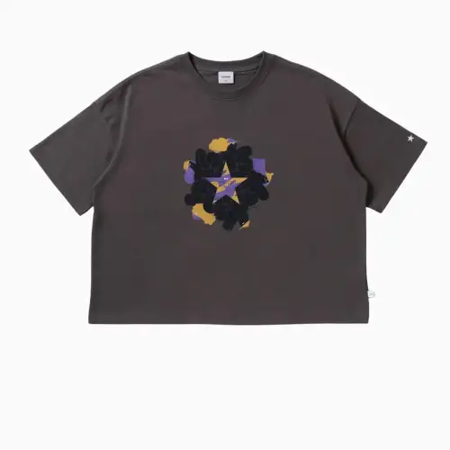 Converse T Shirts Unisex Coffee Crew Neck Moderate