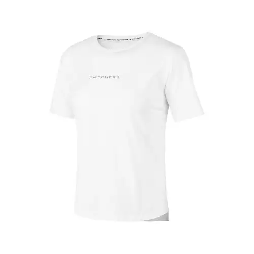 Skechers T Shirt Women's Bright White