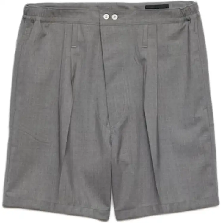 PRADA Casual Shorts Men's Gray Moderate
