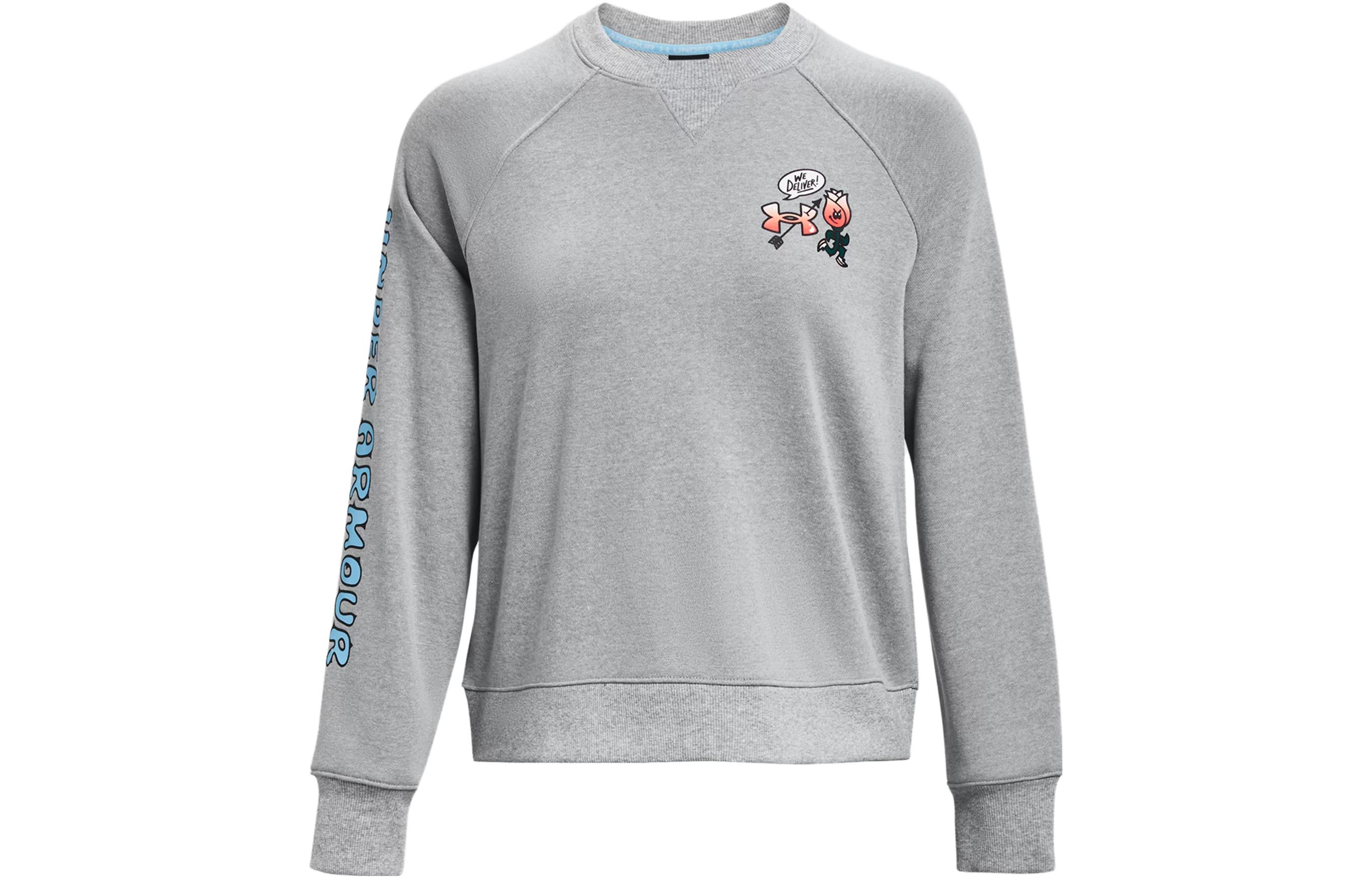 Женское худи Under Armour Logo (серое)