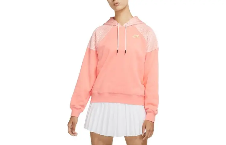 Nike Sweatshirts Women's Ecstatic Dark Red (Metallic) Hooded Moderate Other