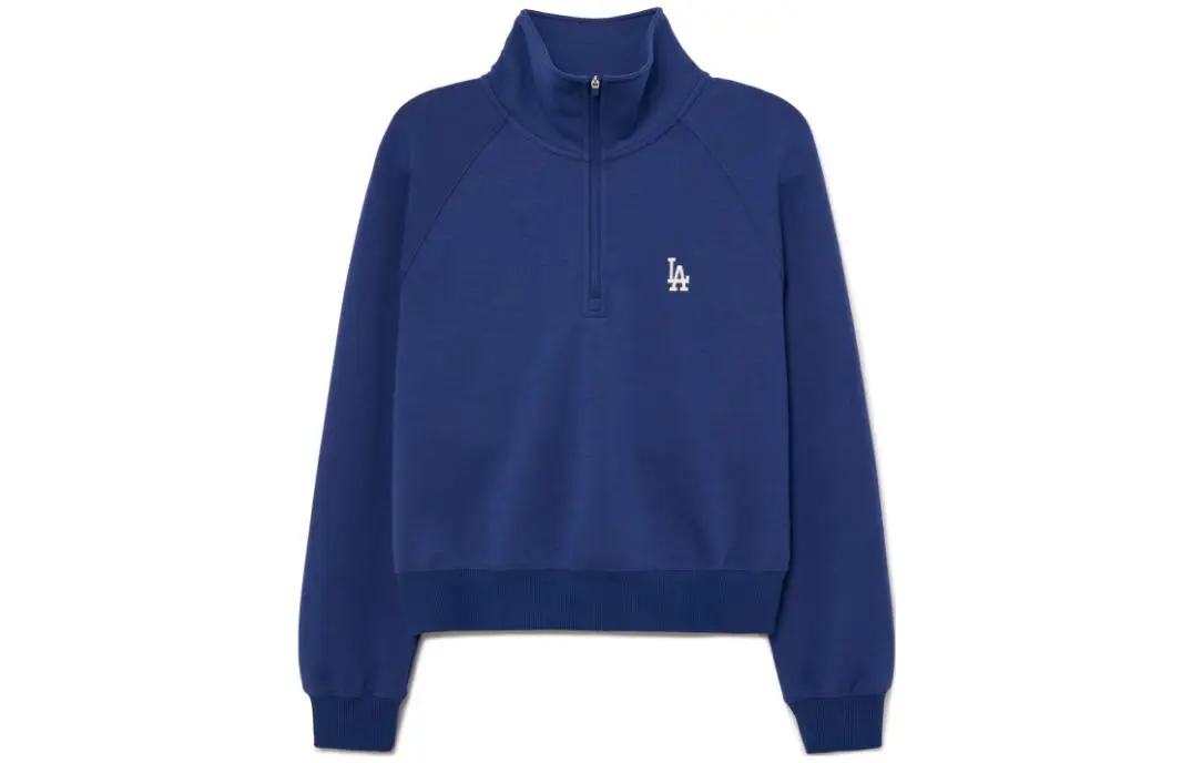 MLB Sweatshirts Women's Blue Stand Collar Moderate Other