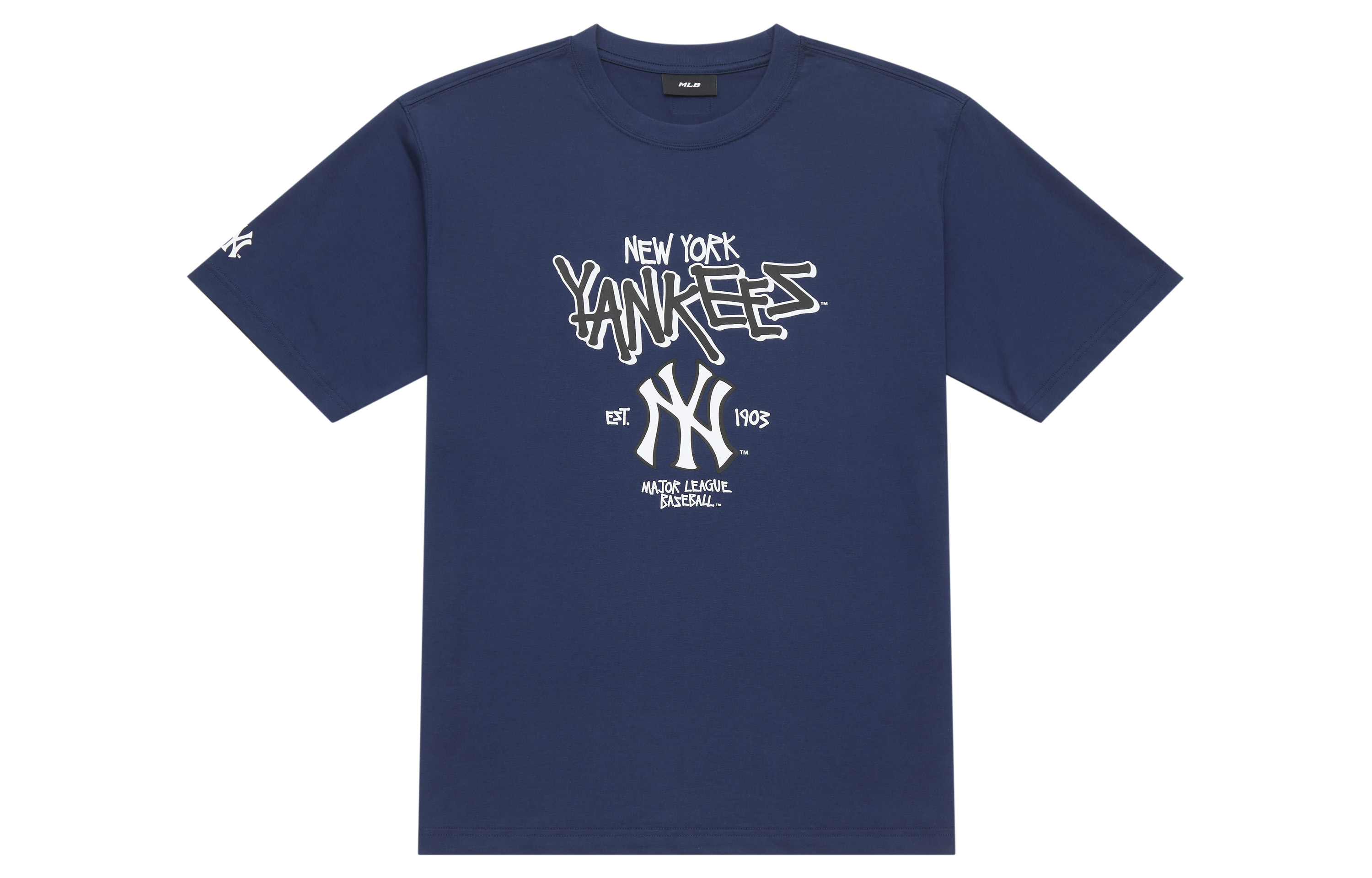 Футболка MLB Нью-Йорк Янкиз (темно-синяя)