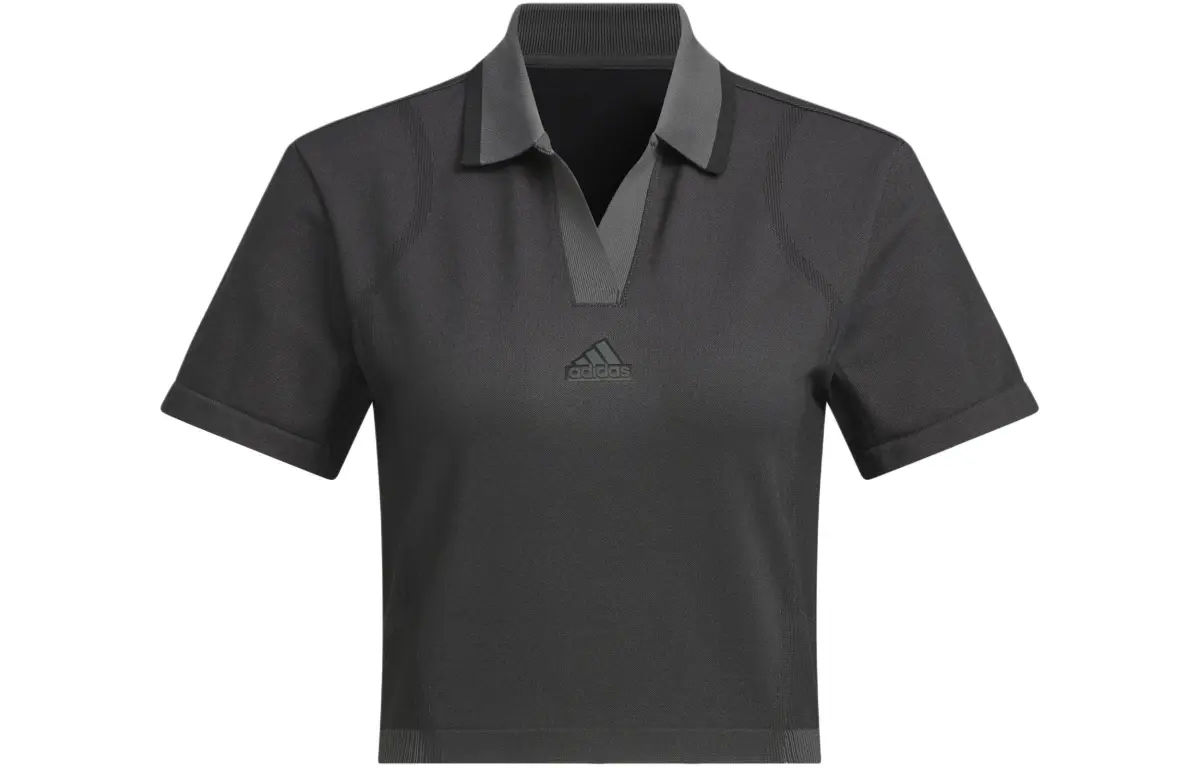 Adidas SEAMLESS POLO SHIRT Polo Shirt Women's Dark Gray