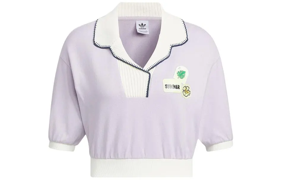 Adidas Originals Polo Shirt Women's Purple