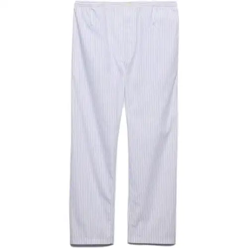 PRADA Striped Poplin Trousers