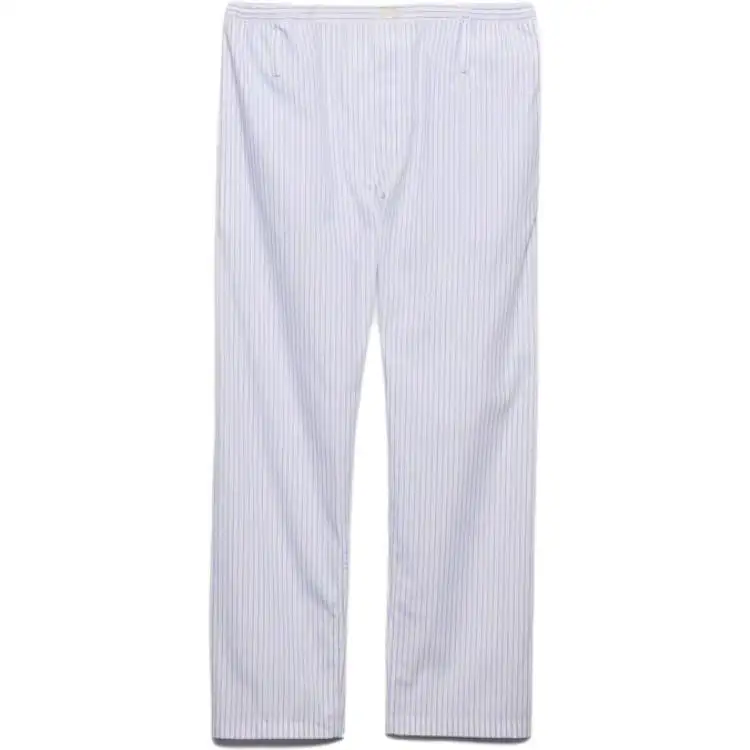 PRADA Striped Poplin Trousers
