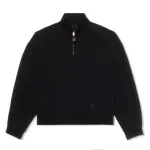 Jordan Flight Sweatshirts Women's Black Stand Collar Moderate Regular