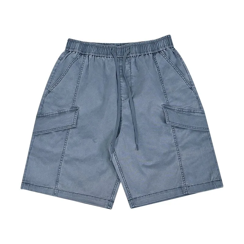 Vans SS25 Casual Shorts Men's Blue Gray
