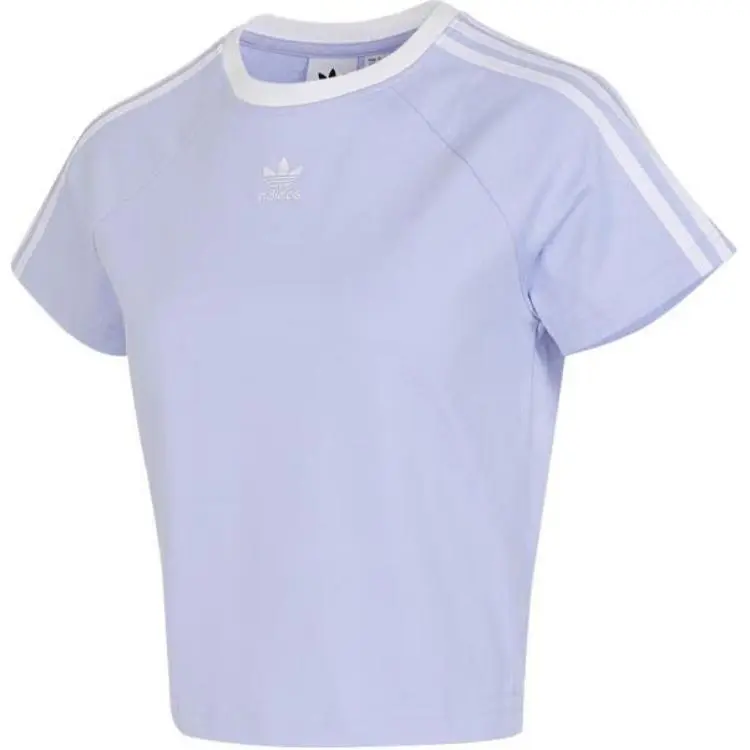 Adidas Originals Adicolor Raglan Sleeve T Shirt Women's Purple
