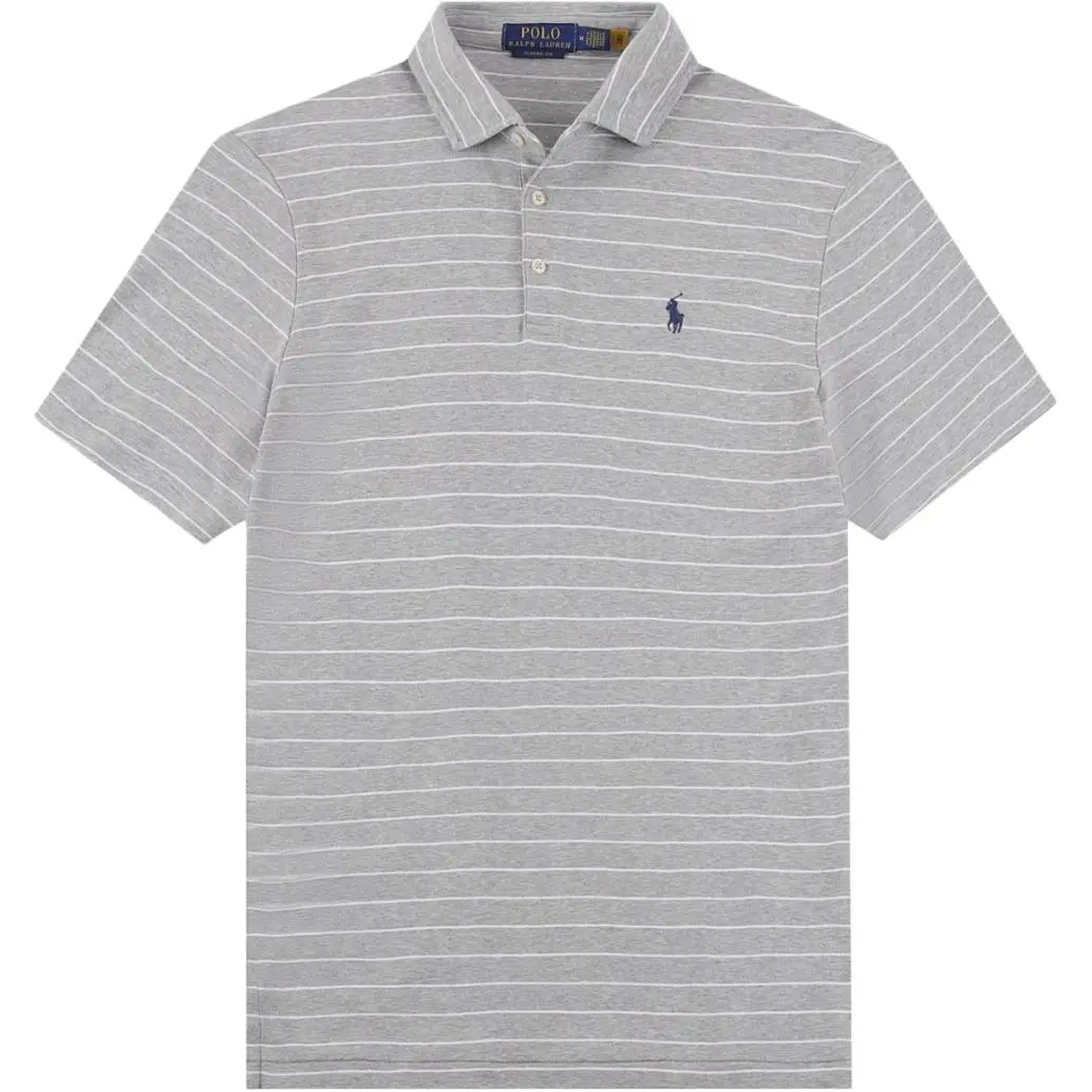 Polo Ralph Lauren SS25 Polo Shirt Classic Version Men's Light Gray