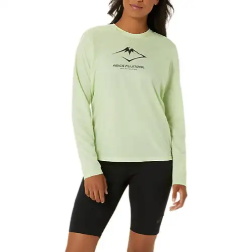 Asics FUJITRAIL T Shirt Women's Cool Matcha