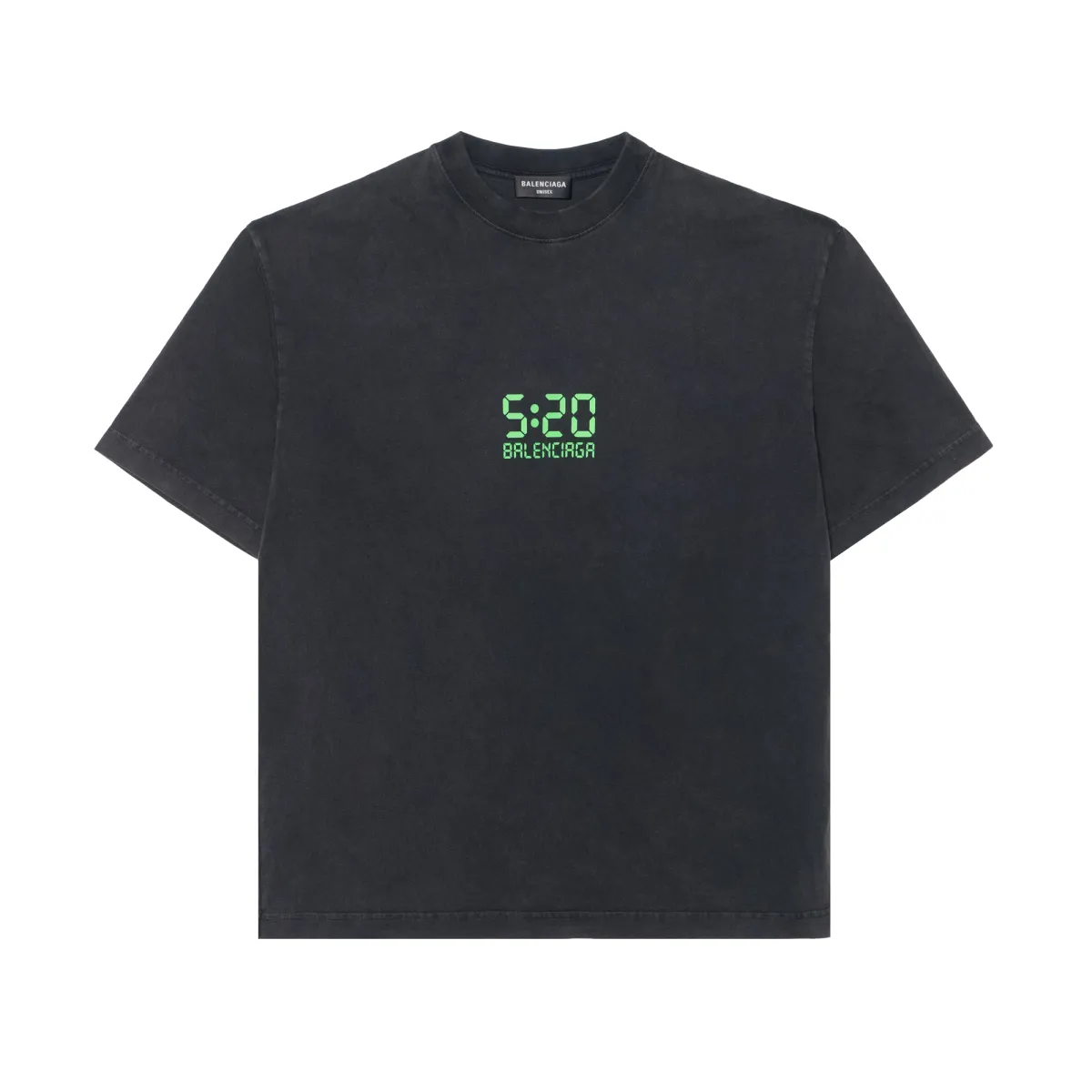 Balenciaga SS22 T Shirt Men's Black Gray