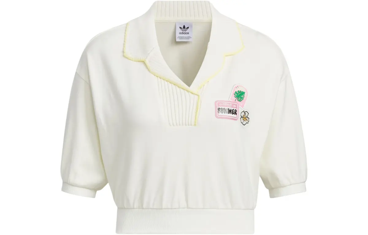 Adidas Originals HOLIDAY PLAY POLO SHIRT Polo Shirt Women's Ivory