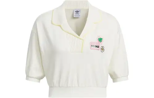 Adidas Originals HOLIDAY PLAY POLO SHIRT Polo Shirt Women's Ivory