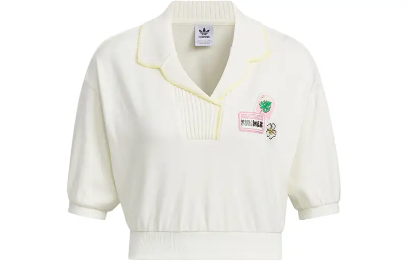 Adidas Originals HOLIDAY PLAY POLO SHIRT Polo Shirt Women's Ivory