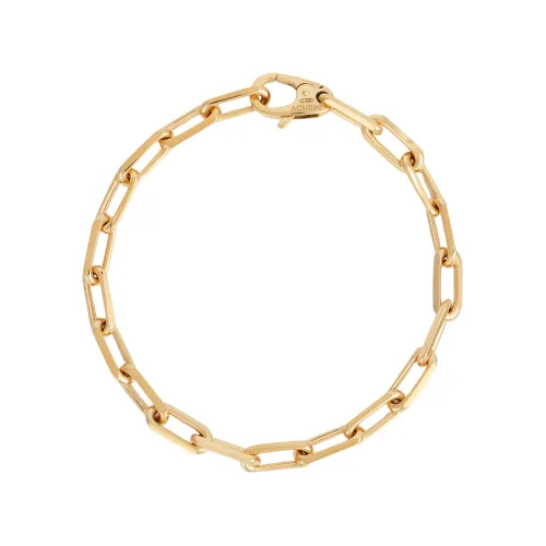 CARTIER Santos De Cartier 18K Gold Bracelets Unisex Gold