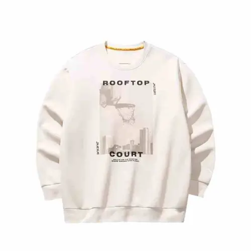 Anta Basketball Collection Sweatshirt Men's Mud Gray