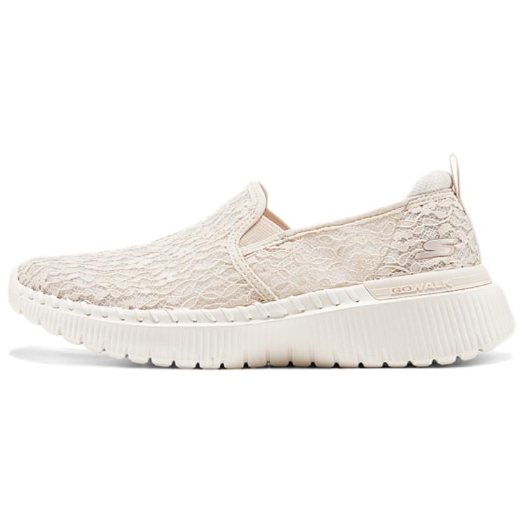 Skechers Abrasion Resistant Breathable Low top Casual Shoes Women’s Beige