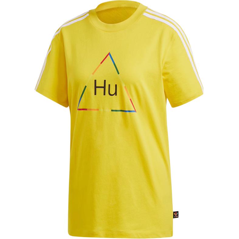 Женская футболка adidas Originals (желтая)
