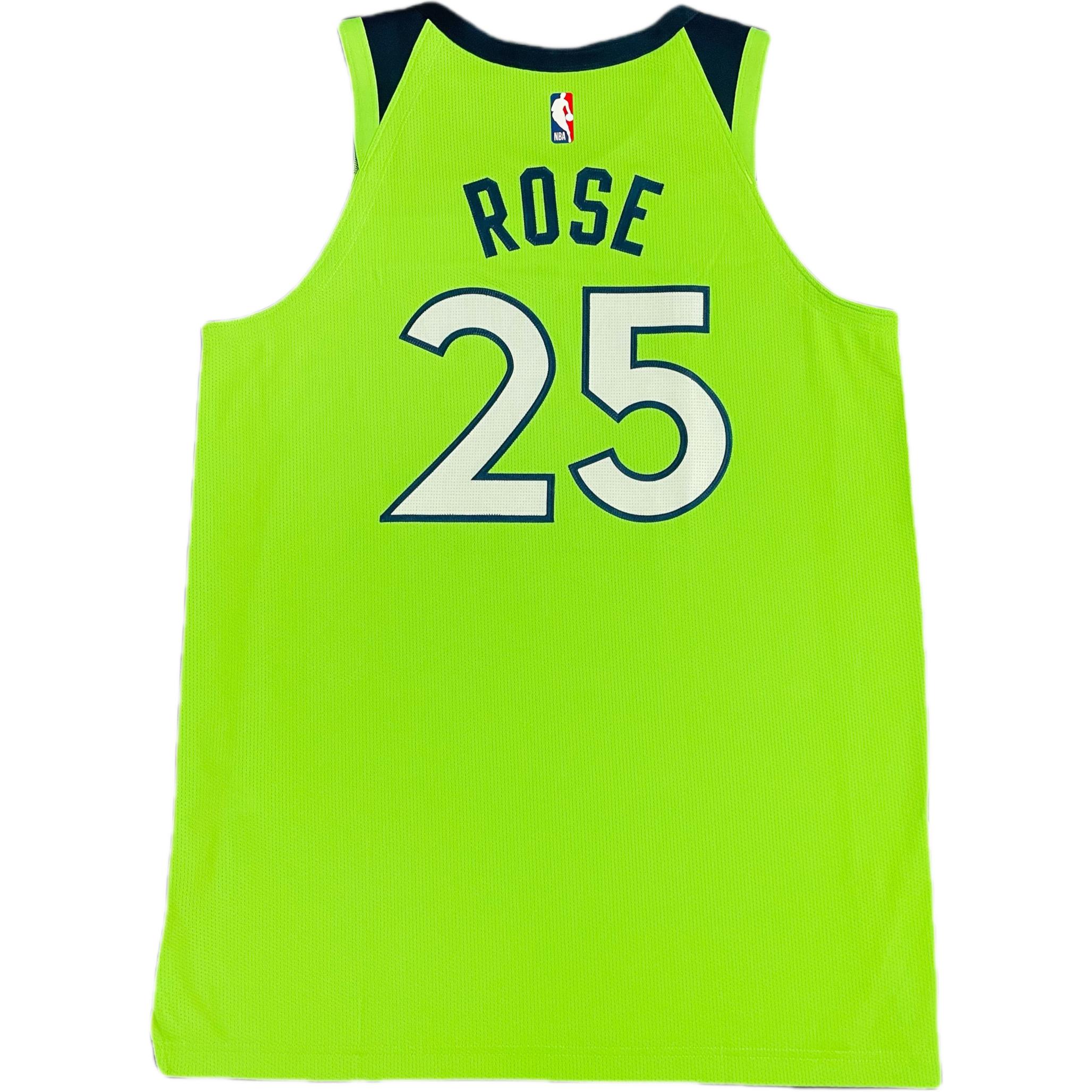 Jordan x NBA Minnesota Timberwolves Basketball Jersey Men’s Neon Green