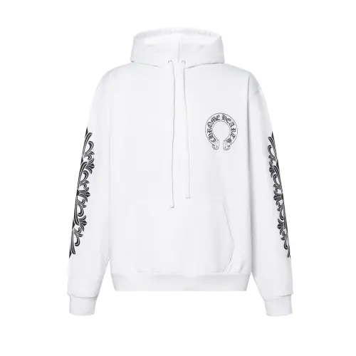 Chrome Hearts horseshoe-logo hoodie