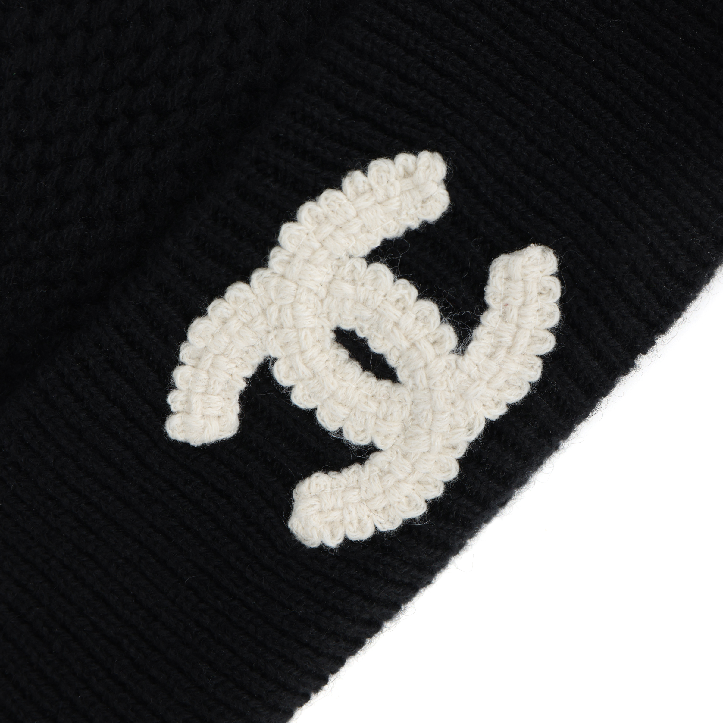 шапка Chanel (черный, темно-синий) — фото 4
