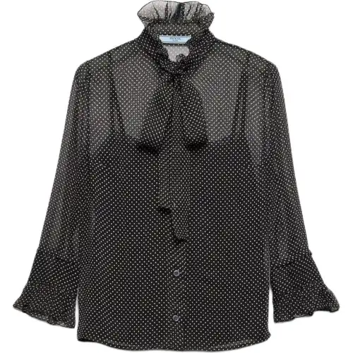 Prada silk shirt