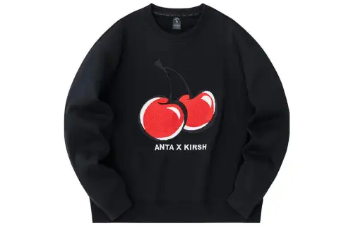 Anta x Kirsh Lifestyle Collection Year Of The Dragon Collection Sweatshirt Women's Basic Black