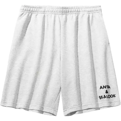 Anta x HAIBAOKANKAN,LIANMINGKUAN Life Collection Casual Shorts Men's CD25 Gray Heather Gray
