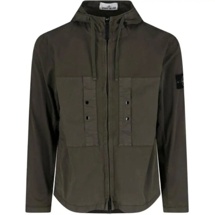 STONE ISLAND Jackets & Coats Men's Army Green