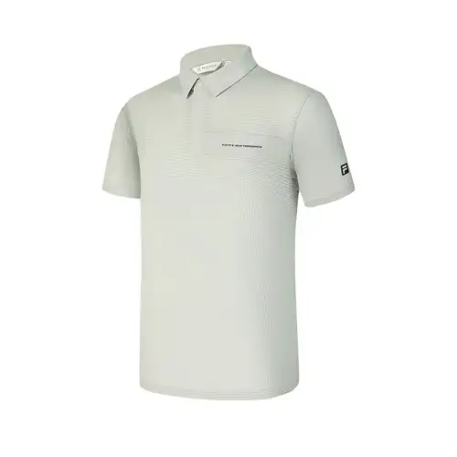 FILA Golf Polo Shirt Men's Storm Gray GY