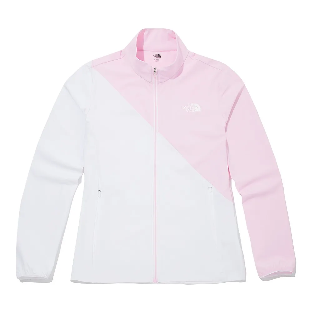 THE NORTH FACE KINGS PEAK TRAINING ZIP UP Jackets & Coats Women's Baby Pink