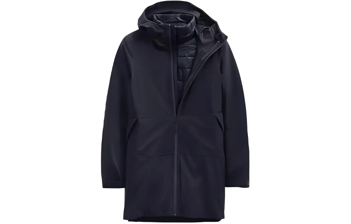 THE NORTH FACE Down Jackets Women's Blue Hooded Moderate Parka Down Jacket