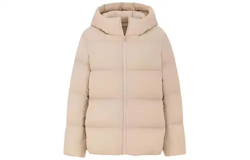 UNIQLO Down Jacket Women's Light Beige