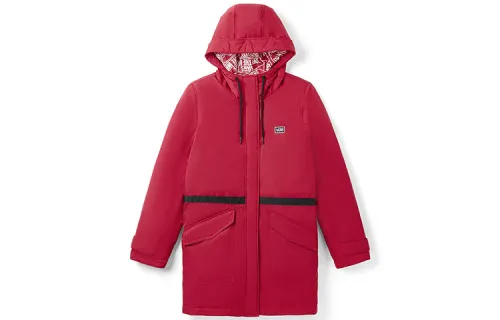 Vans Down Jacket Winter Women's Red