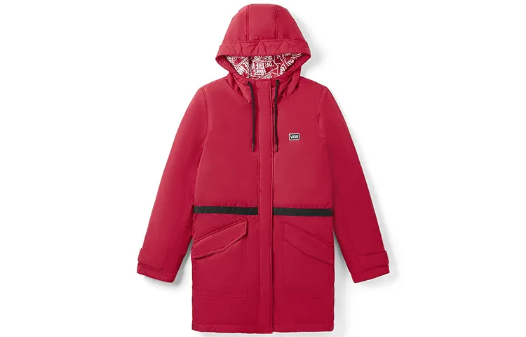 Vans Down Jacket Winter Women's Red