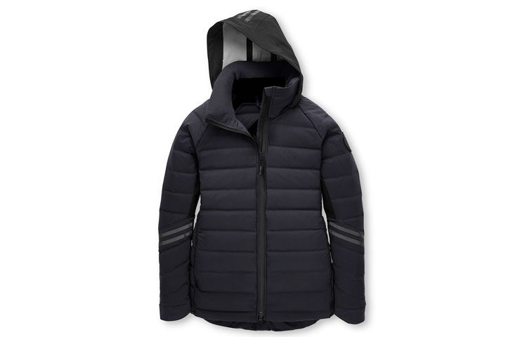 Женский пуховик Canada Goose HyBridge (темно-синий)