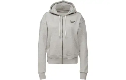 Reebok RI French Terry Full Zip Jackets & Coats Women's Gray