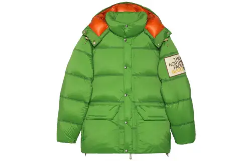 GUCCI X The North Face Padded Jacket Green