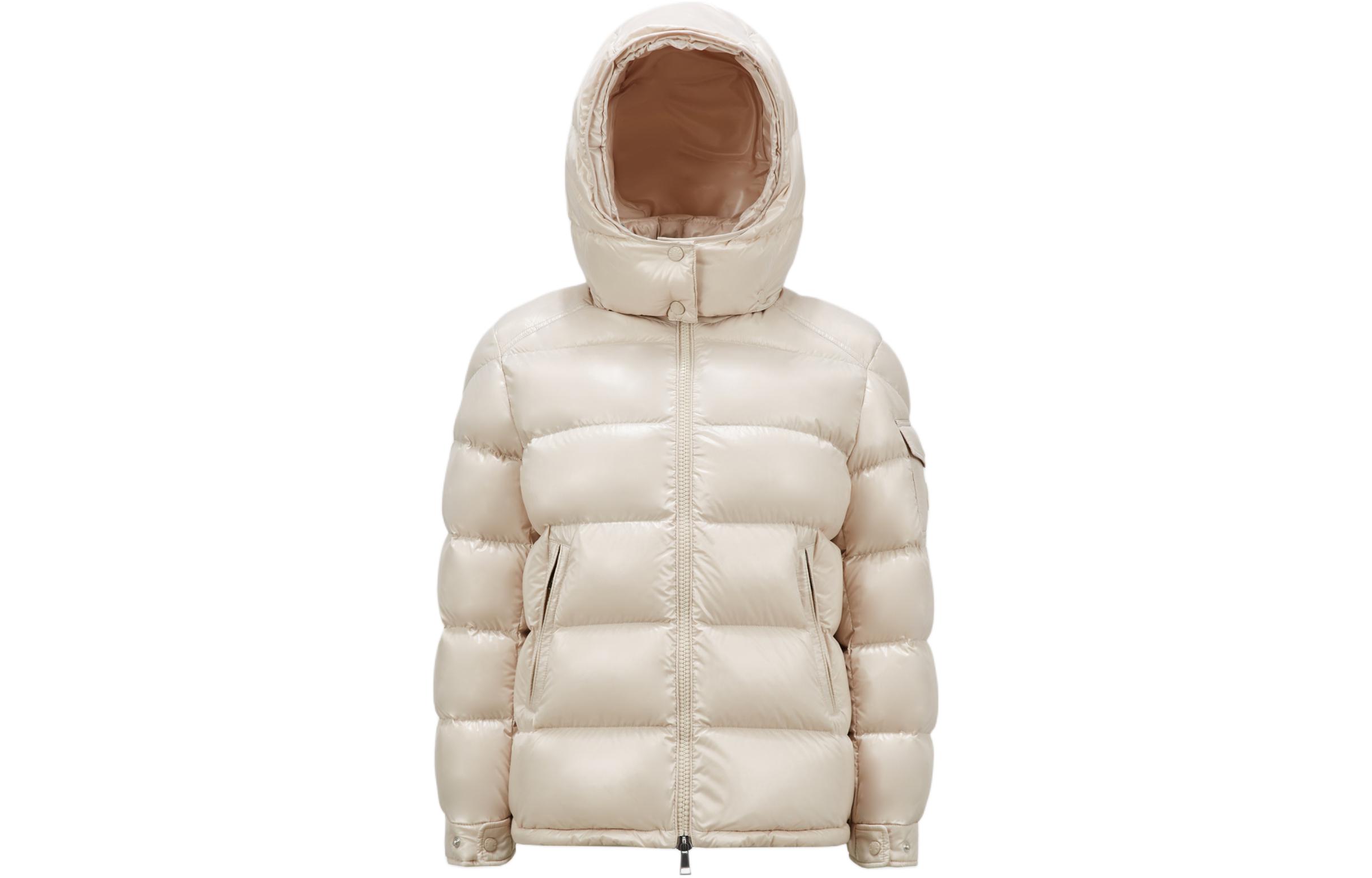 Женский пуховик Moncler Maire (бежевый)
