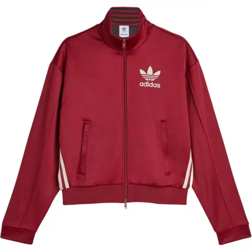 Adidas X Wales Bonner Flocked Trefoil Logo Track Jacket