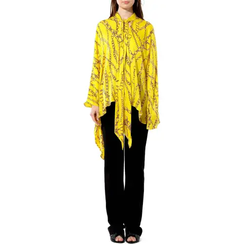 Balenciaga Chain Print Blouse